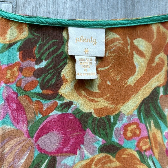 Plenty Floral Silk Top - Picture 5 of 13